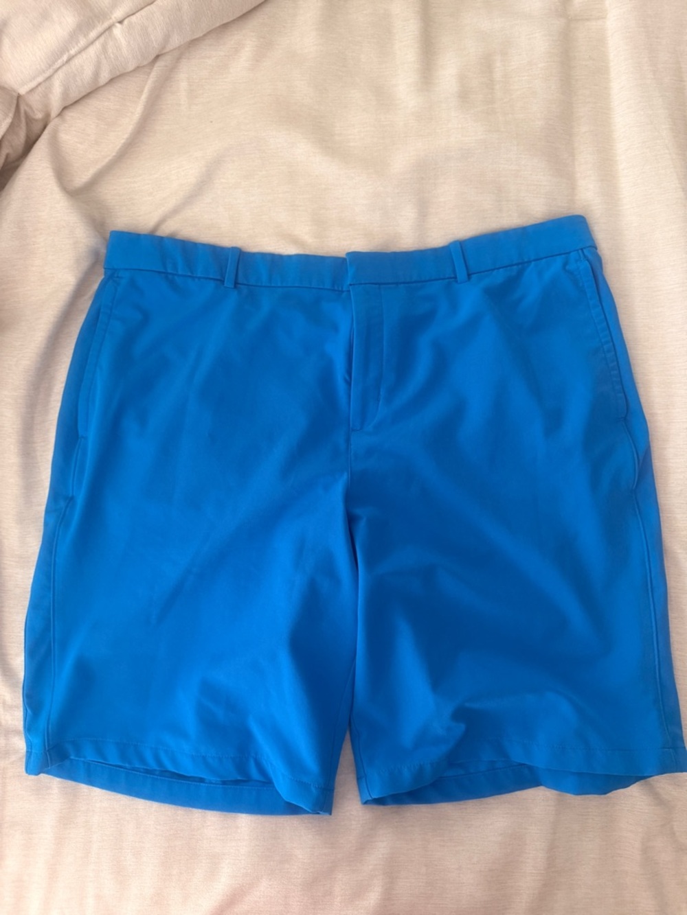 Nike Men's Royal Blue DRI- FIT Flat-Front Shorts